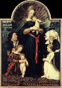 HOLBEIN, Hans the Younger Darmstadt Madonna sg Spain oil painting artist